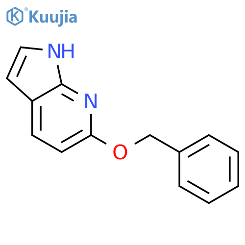 6-phenylmethoxy-1h-pyrrolo[2,3-b]pyridine structure