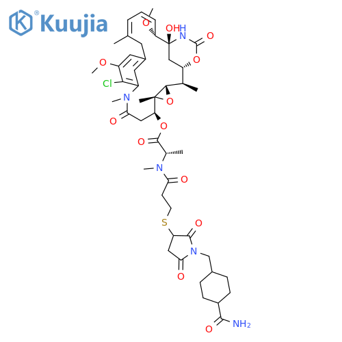 Trastuzumab emtansine structure