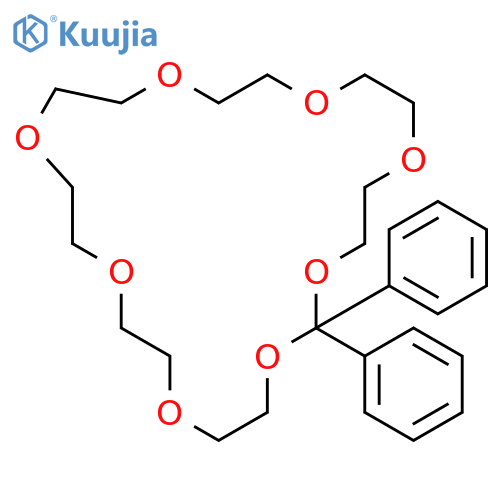 1,3,6,9,12,15,18,21-Octaoxacyclotricosane, 2,2-diphenyl- structure