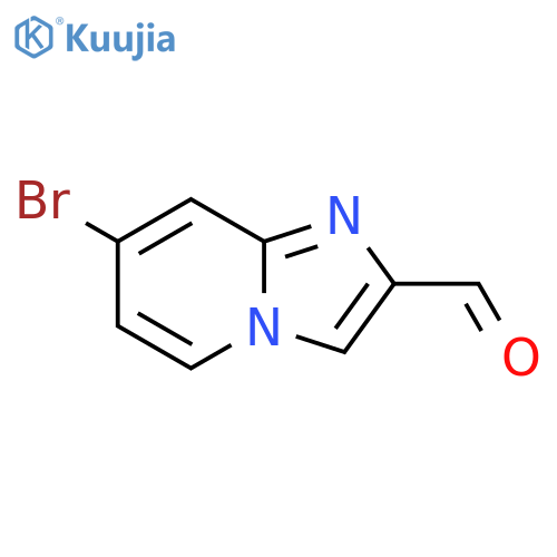7-Bromoimidazo1,2-apyridine-2-carbaldehyde structure