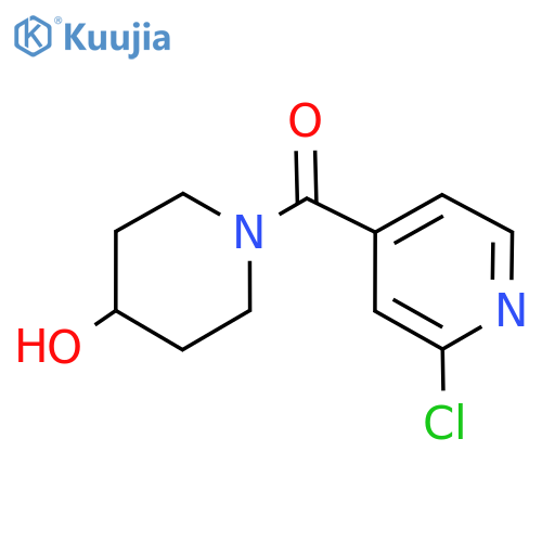 1-(2-Chloropyridine-4-carbonyl)piperidin-4-ol structure