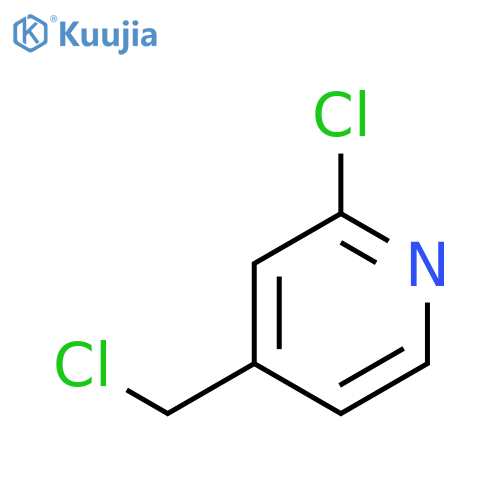 2-Chloro-4-(chloromethyl)pyridine structure