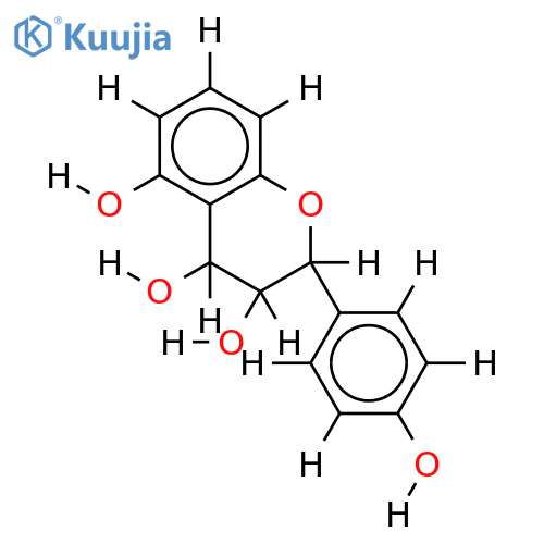 (2RS,3SR,4SR)-form-3,4,4',5-Tetrahydroxyflavan structure