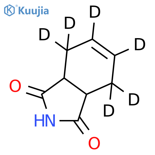 1,2,3,6-TETRAHYDROPHTHALIMIDE-3,3,4,5,6,6-D6 structure