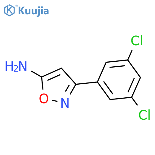 5-Amino-3-(3,5-dichlorophenyl)isoxazole structure