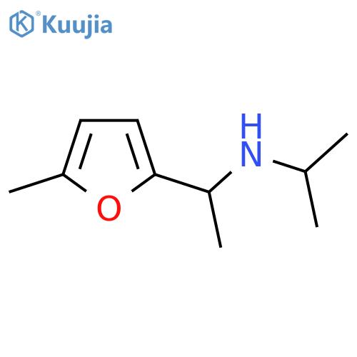 [1-(5-Methylfuran-2-yl)ethyl](propan-2-yl)amine structure