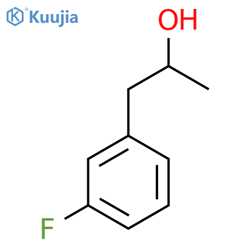 1-(3-Fluorophenyl)propan-2-ol structure
