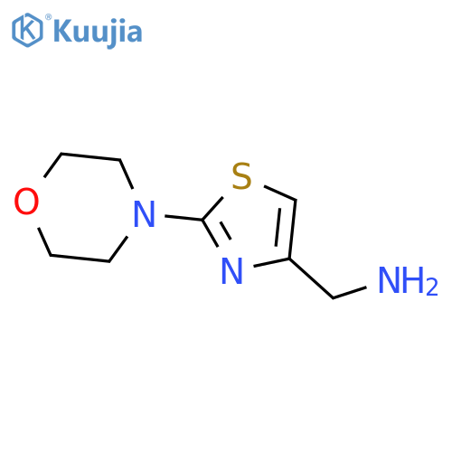 (2-Morpholin-4-yl-1,3-thiazol-4-yl)methylamine Dihydrochloride structure
