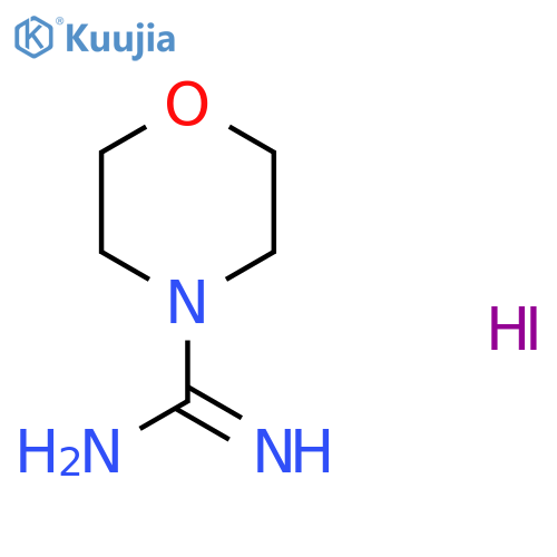 Morpholine-4-carboximidamide Hydroiodide structure