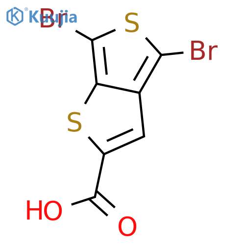 4,6-Dibromothieno3,4-bthiophene-2-carboxylic Acid structure