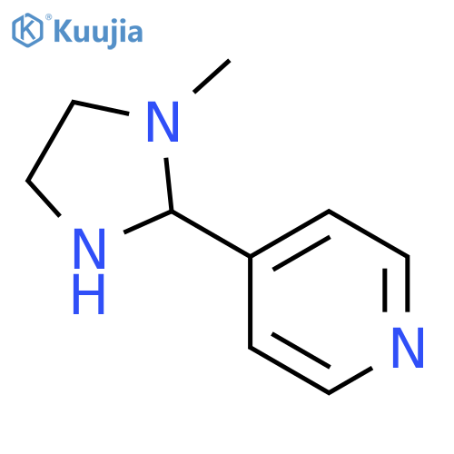4-(1-Methylimidazolidin-2-yl)pyridine structure