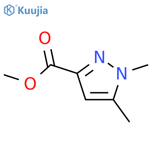 methyl 1,5-dimethylpyrazole-3-carboxylate structure