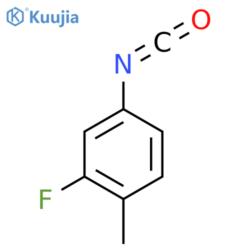 2-Fluoro-4-isocyanato-1-methylbenzene structure