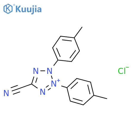 5-Cyano-2,3-ditolyltetrazolium structure