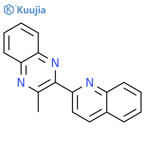 QUINOXALINE, 2-METHYL-3-(2-QUINOLINYL)- structure