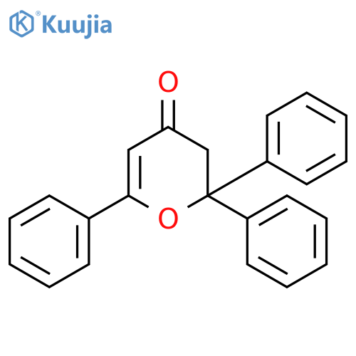 2,2,6-Triphenyl-2H-pyran-4(3H)-one structure