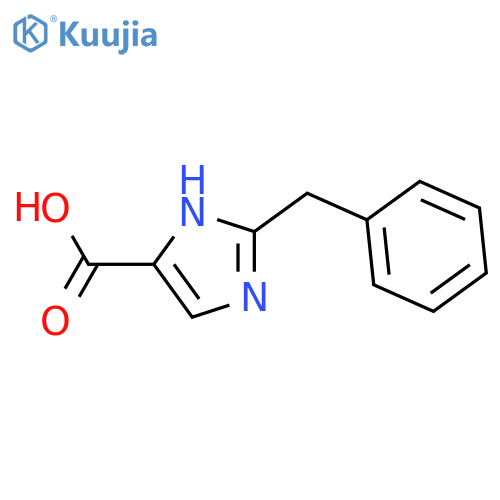 2-Benzyl-1H-imidazole-4-carboxylic Acid structure