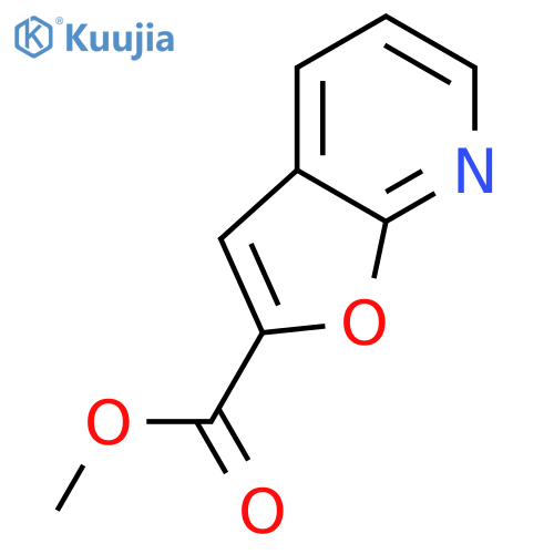 Methyl furo[2,3-b]pyridine-2-carboxylate structure