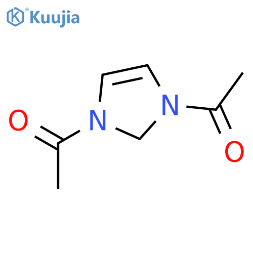 1H-Imidazole, 1,3-diacetyl-2,3-dihydro- structure