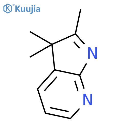 3H-Pyrrolo[2,3-b]pyridine, 2,3,3-trimethyl- structure