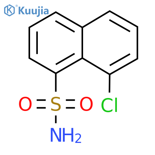 8-Chloronaphthalene-1-sulfonamide structure