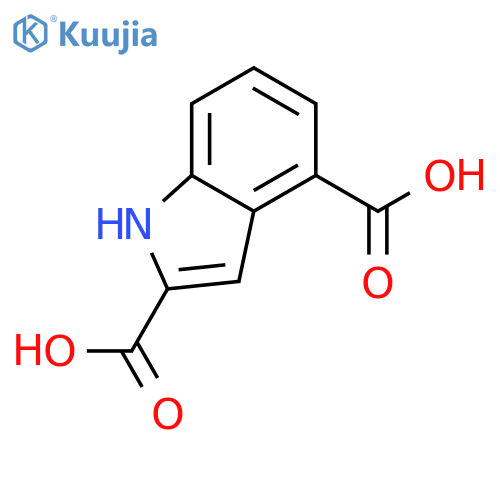4-Carboxyindole-2-carboxylicacid structure