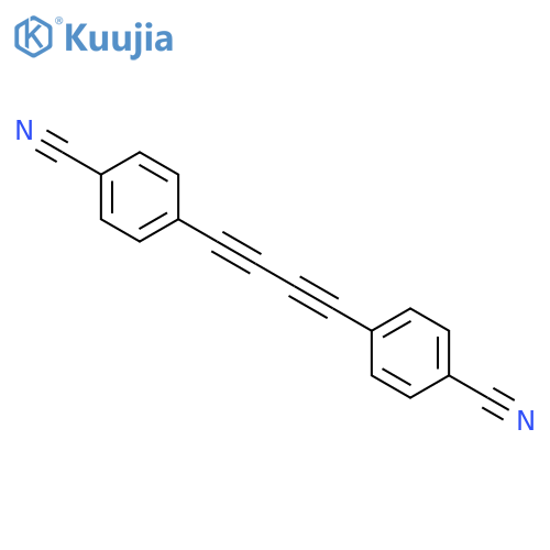 Benzonitrile, 4,4'-(1,3-butadiyne-1,4-diyl)bis- structure