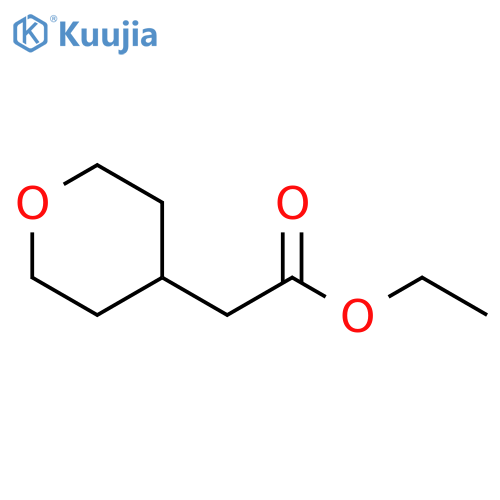 ethyl 2-(oxan-4-yl)acetate structure