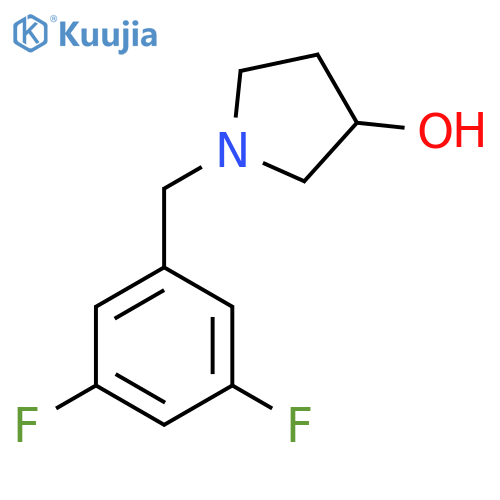1-(3,5-Difluorobenzyl)pyrrolidin-3-ol structure