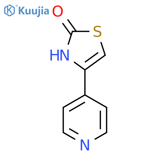 4-(Pyridin-4-yl)-2,3-dihydro-1,3-thiazol-2-one structure