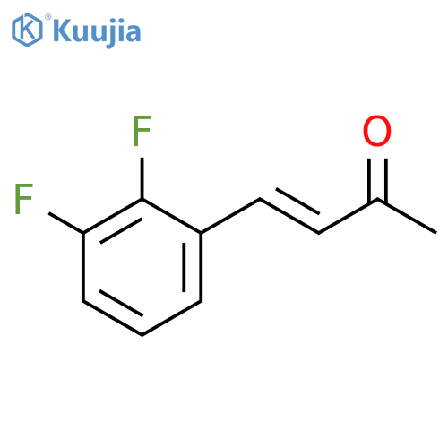 4-(2,3-difluorophenyl)but-3-en-2-one structure