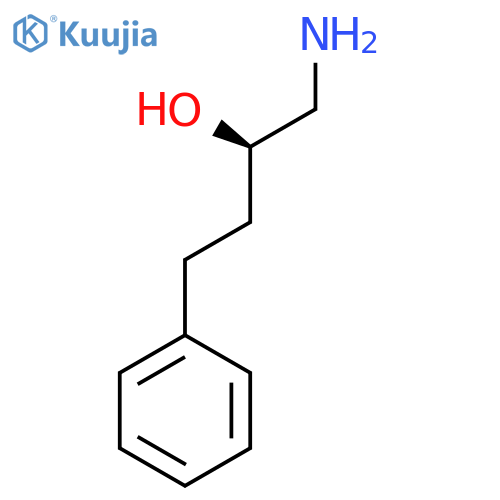 (2R)-1-amino-4-phenylbutan-2-ol structure