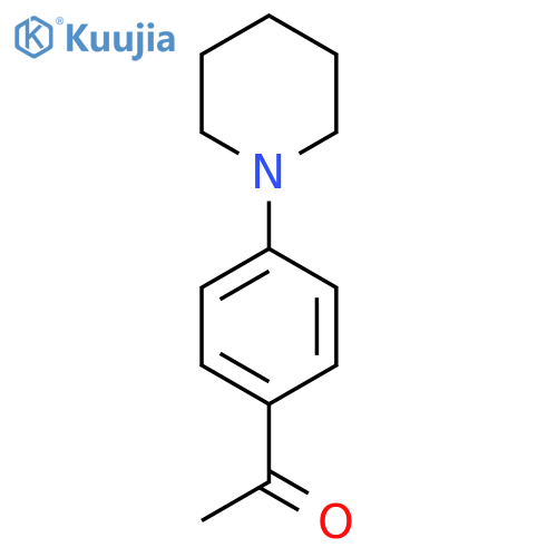 1-[4-(piperidin-1-yl)phenyl]ethan-1-one structure