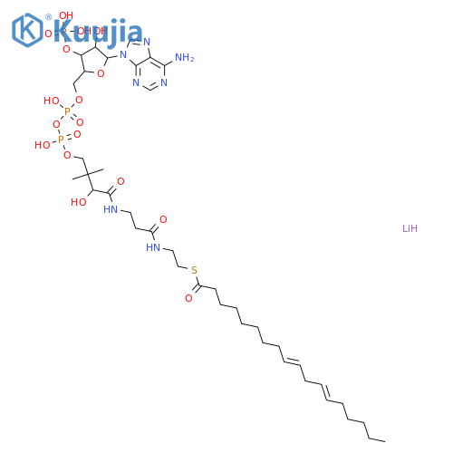 Linoleoyl Coenzyme A Lithium Salt structure