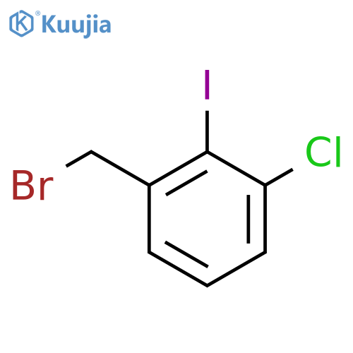 1-(Bromomethyl)-3-chloro-2-iodobenzene structure