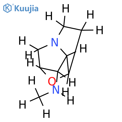 ((2R)-(3at,6at)-hexahydro-2r,4c-methano-furo[3,2-b]pyrrol-3c-yl)-methyl-amine structure