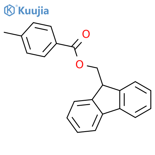 9-fluorenylmethyl toluate structure