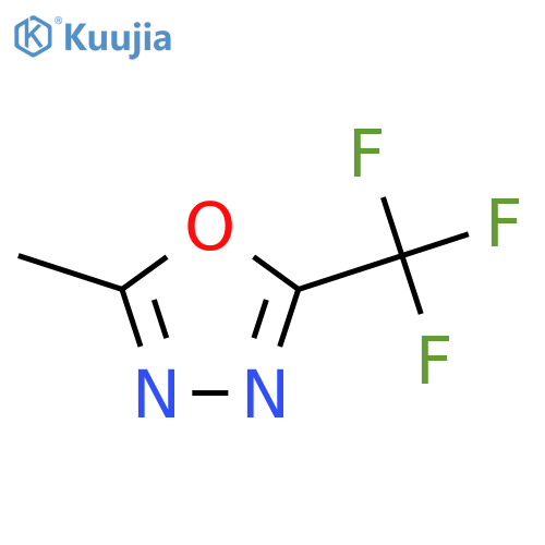 2-Methyl-5-trifluoromethyl-1,3,4-oxadiazole structure
