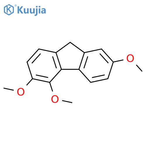 9H-Fluorene, 2,5,6-trimethoxy- structure