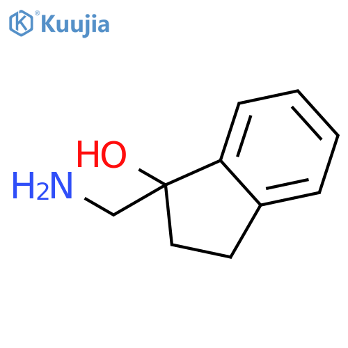 1-(aminomethyl)-2,3-dihydro-1H-inden-1-ol structure