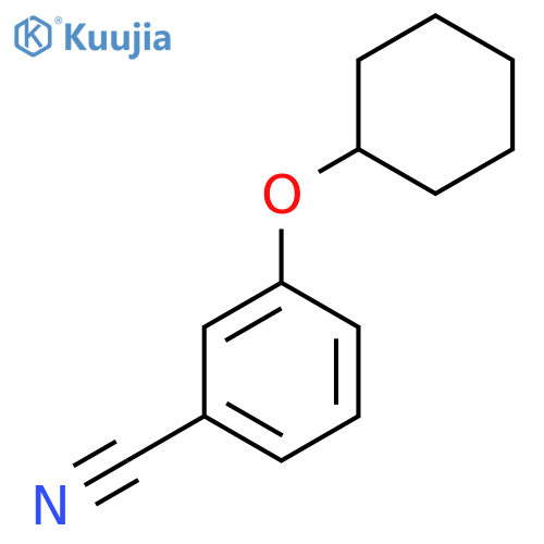 3-(Cyclohexyloxy)benzonitrile structure