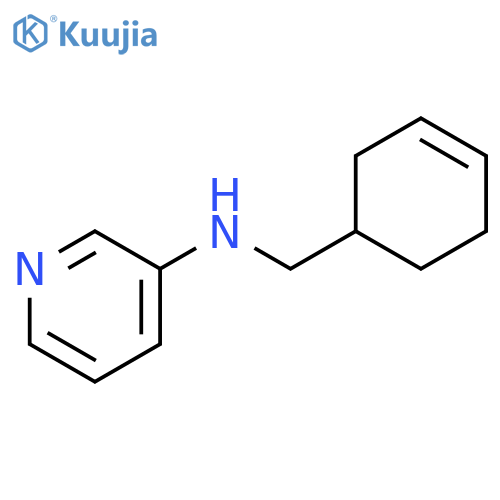 N-[(cyclohex-3-en-1-yl)methyl]pyridin-3-amine structure