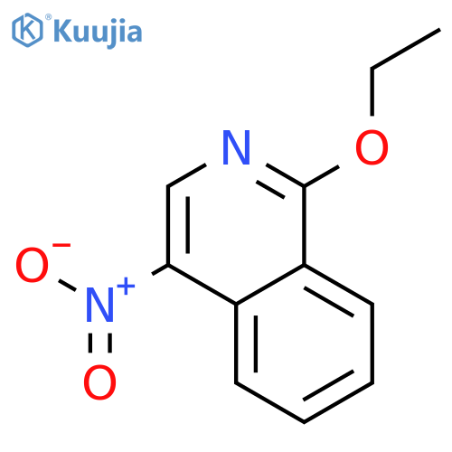 1-ethoxy-4-nitroisoquinoline structure