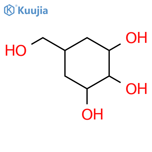 5-(Hydroxymethyl)-1,2,3-cyclohexanetriol structure