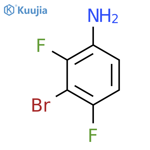 3-Bromo-2,4-difluoroaniline structure