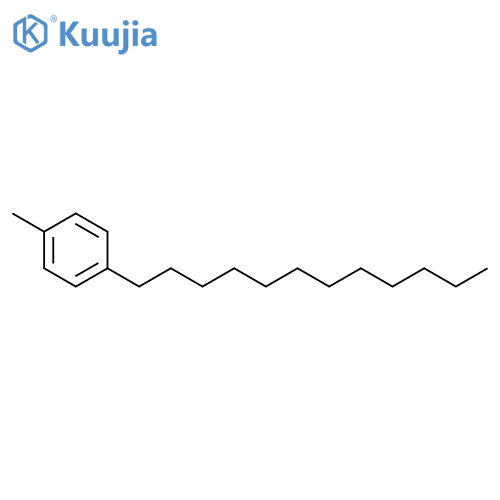 Benzene,1-dodecyl-4-methyl- structure