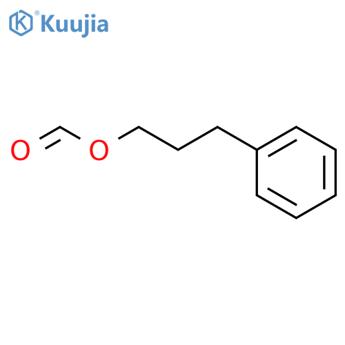 Benzenepropanol,1-formate structure