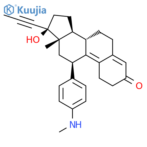 N-Demethyl Mifepristone structure