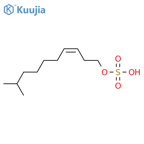 9-Methyl-3-decen-1-ol; (Z)-form, O-Sulfate structure