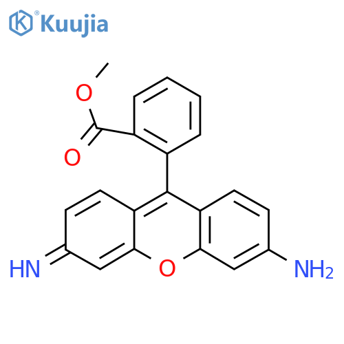 Xanthylium,3,6-diamino-9-[2-(methoxycarbonyl)phenyl]- structure